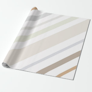 Multicolor Pastell gestreift Geschenkpapier