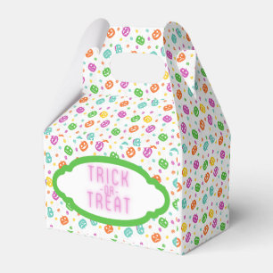 Multicolor Pumpkins Halloween-Muster Geschenkschachtel