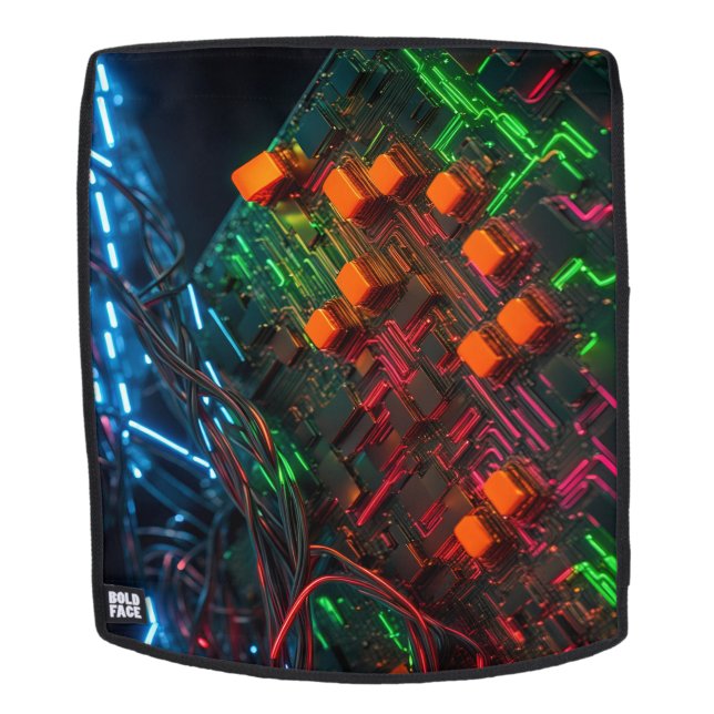 Multicolor Rucksack (Abnehmbare Front)