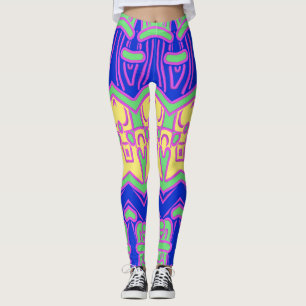 Multicolor-Stoffmuster "Ratti_Creative_Arts" Le Leggings