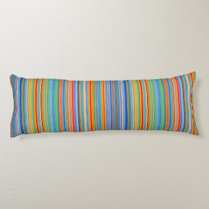 Multicolor-Streifenmuster Seitenschläferkissen