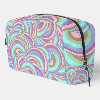 Multicolor Swirls Pattern Toiletry Bag Waschbeutel