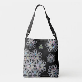 Multicolor Torusphere PolyHexaBloom Crossbody-Beut Tragetaschen Mit Langen Trägern