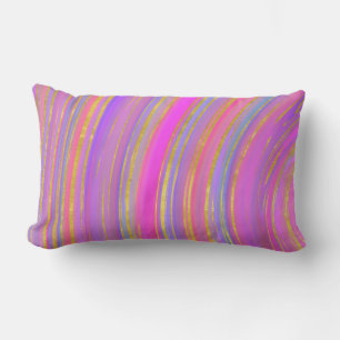 Multicolor und Gold Lendenkissen