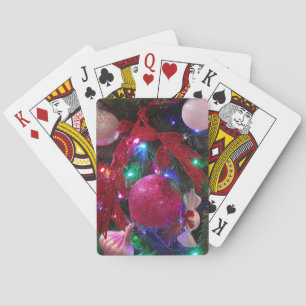 Multicolor Weihnachtsbaum Bunter Urlaub Spielkarten