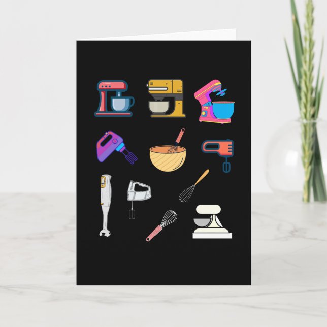 Multicolor Whisky Küchenhandmischer Karte (Vorderseite)