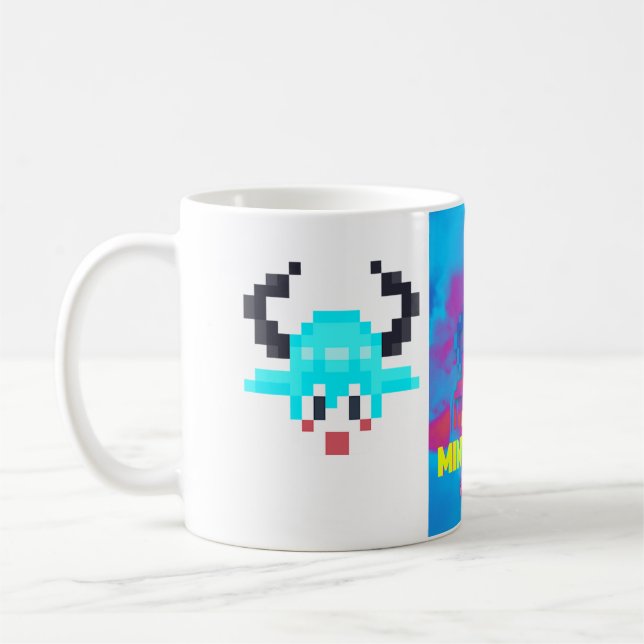 multicolored bull kaffeetasse (Links)
