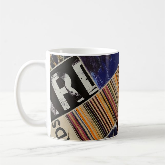 MULTICOLORED DIGITAL WALLPAPIER KAFFEETASSE (Links)