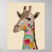 MultiColored Giraffe