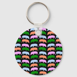 Multicolored Hogs Schlüsselanhänger