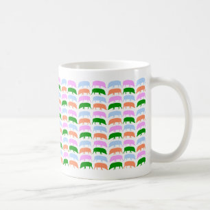 Multicolored Hogs-Tasse Kaffeetasse
