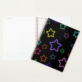 Multicolored Starry Night Planer