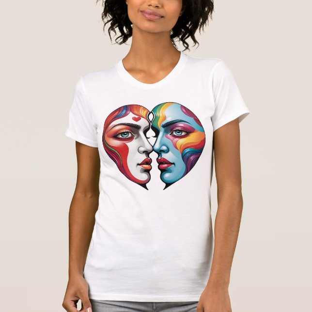 Multicolored T-Shirt (Vorderseite)