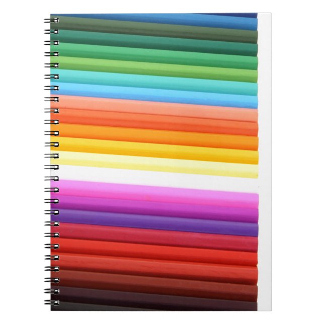 Multicolour Fabric Folds Abstract Notizblock (Vorderseite)