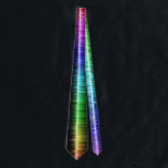 Multicoloured Sound Wave Necktie Krawatte<br><div class="desc">Have you ever found it hard to find a tie that you like that not everyone else has? Well look no further, we strive to offer you a one-of-a-kind, the unique and the different. This tie is definitely that, vibrant colours ranging from end of the rainbow to the other. Not...</div>