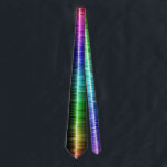 Multicoloured Sound Wave Necktie Krawatte<br><div class="desc">Have you ever found it hard to find a tie that you like that not everyone else has? Well look no further, we strive to offer you a one-of-a-kind, the unique and the different. This tie is definitely that, vibrant colours ranging from end of the rainbow to the other. Not...</div>