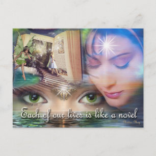 Multidimensionale Welten Postkarte