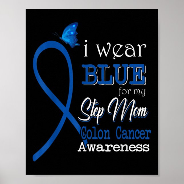 Multifunktionsleisten-I-Tragen Blue for Step Mama  Poster (Vorne)
