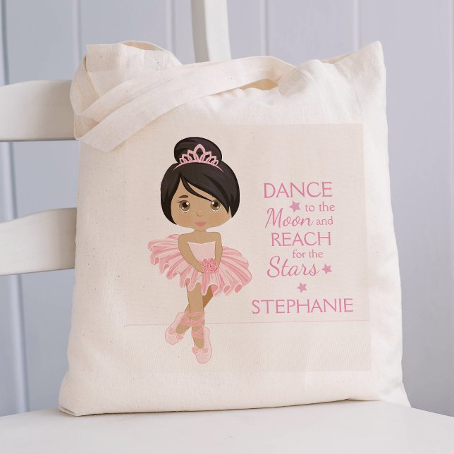 Multikulturelle Ballerina Personalisiert Tragetasche (Von Creator hochgeladen)