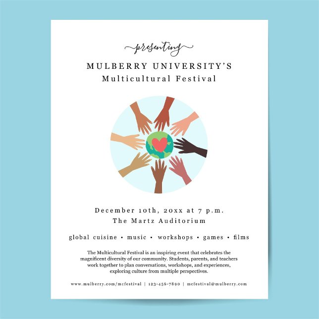 Multikulturelle Festspiele Internationale Nacht Fl Flyer (Von Creator hochgeladen)