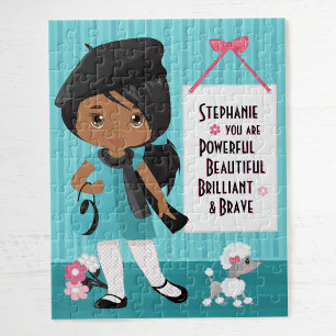 Multikulturelle Schönheit und Brave Girl Jigsaw Pu