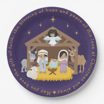 Multikulturelles Krippenpapier