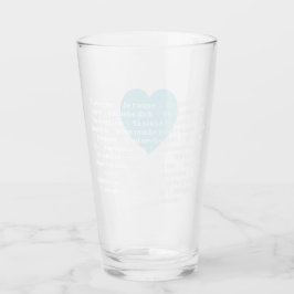 Multilingual Liebe Tumbler - Minzblau