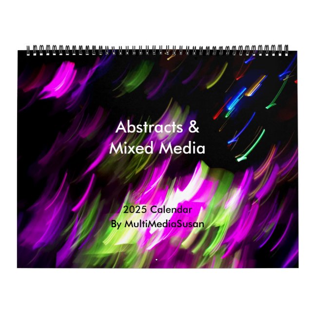 MultiMediaSusan für abstrakte und gemischte Medien Kalender (Titelbild)