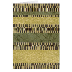 Multipatterned Platten-Malerei