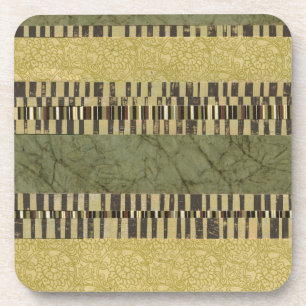 Multipatterned Platten-Malerei Untersetzer