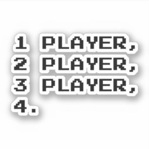 MULTIPLAYER AUFKLEBER