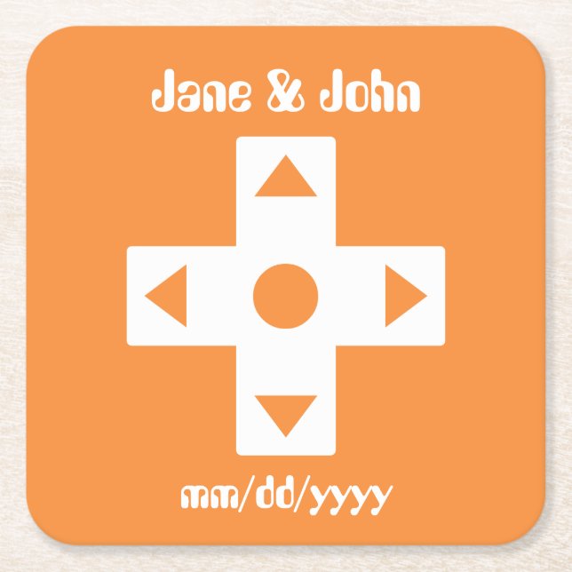 Multiplayer-Modus im Orange Paper Untersetzer (Vorderseite)