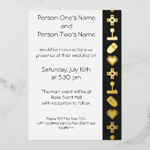 Multiplayer-Modus im Schwarzwald Folieneinladung