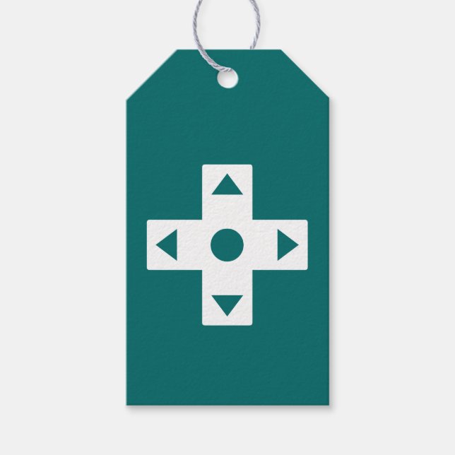 Multiplayer-Modus in Aquamariner Geschenkmarke Geschenkanhänger (Vorderseite)