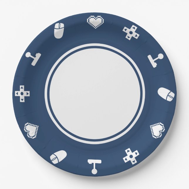 Multiplayer-Modus in Navy Paper Plate Pappteller (Vorderseite)