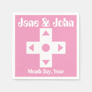 Multiplayer-Modus in Petal Pink Napkins Serviette