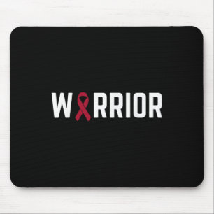 Multiple Myelom Awareness Burgundy Ribbon Familie Mousepad