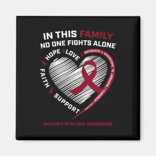 Multiple Myelom Awareness Sister Vater Blutanzunge Magnet