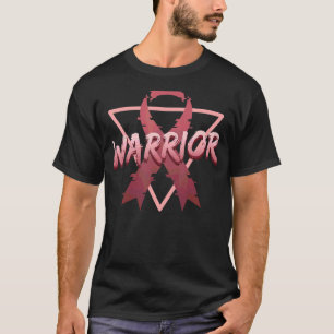 Multiple Myelom Awareness Warrior Vaporwave Aesta T-Shirt