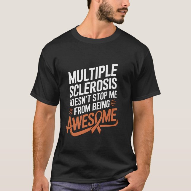 Multiple Sclerosis Awareness MS Warrior Family Sup T-Shirt (Vorderseite)