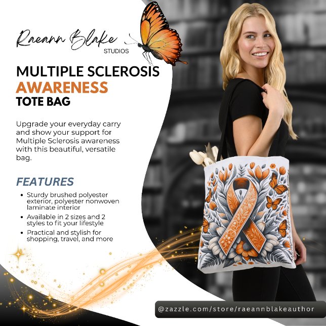 Multiple Sclerosis Awareness Tote Bag Tasche (Von Creator hochgeladen)