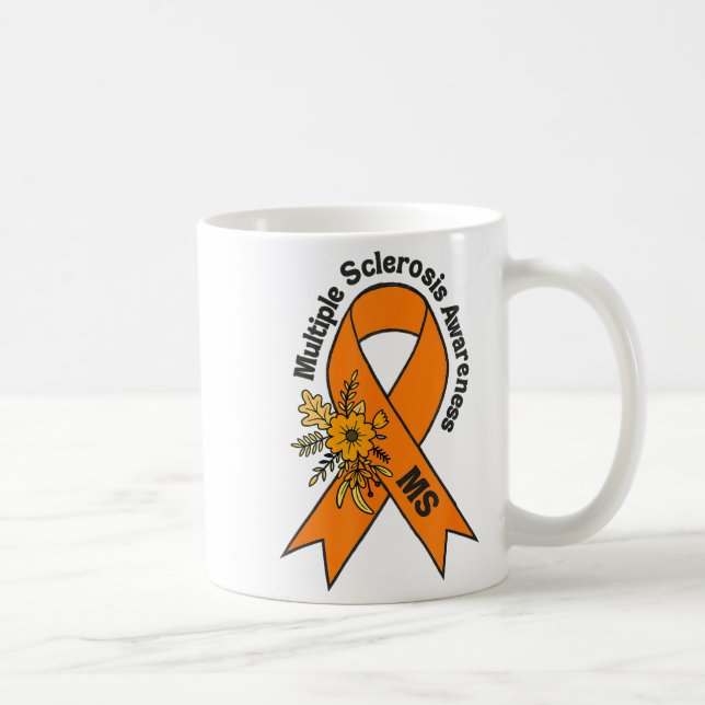 Multiple Sclerosis Ms Awareness Multiple Sclerosis Kaffeetasse (Rechts)