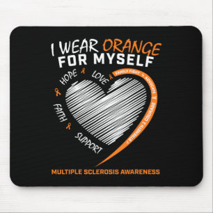 Multiple Sklerose Apparel Frauen Männer Bekannthei Mousepad