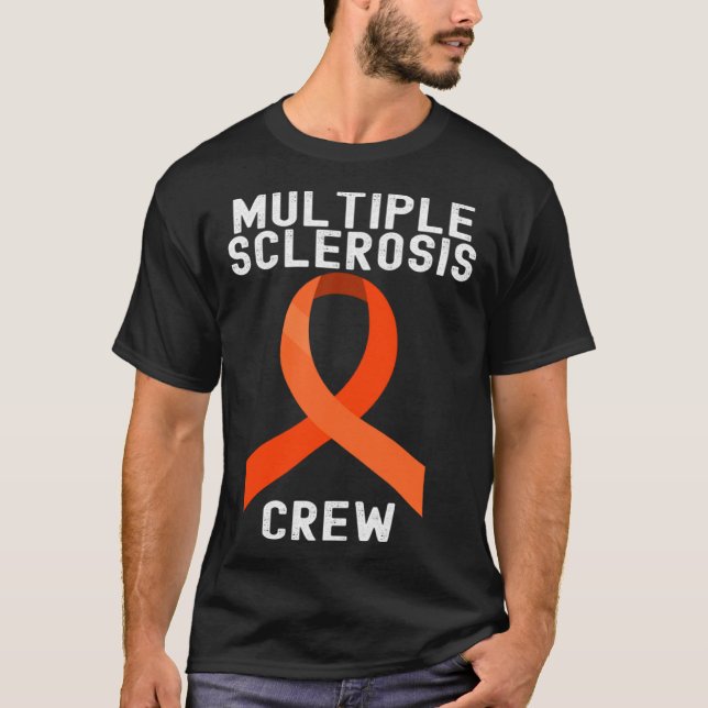 Multiple Sklerose Awareness MS Quotes Family T-Shirt (Vorderseite)