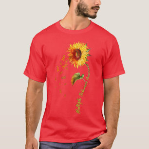 Multiple Sklerose Awareness Sunflower MS Warrior T-Shirt
