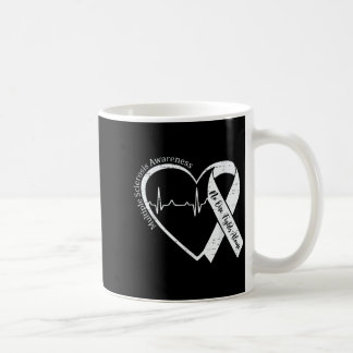 Multiple Sklerose-Bewusstsein Ms-Bewusstsein Herz Kaffeetasse