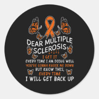 Multiple Sklerose Butterfly Ribbon World Ms Day