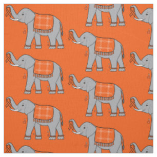 Multiple Sklerose Elefant of Awareness and Hope Stoff