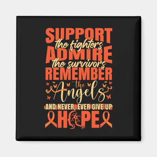 Multiple Sklerose Frau Magnet (Vorne)