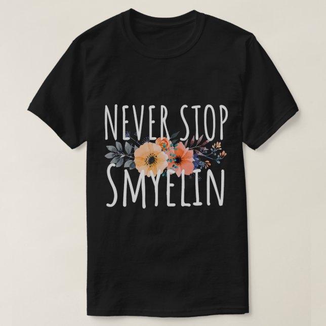 Multiple Sklerose MS Bewusstsein Smyelin unterbind T-Shirt (Design vorne)